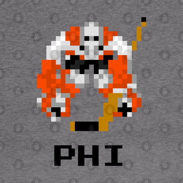 16-Bit Hockey Goalie - Philadelphia by The Pixel League